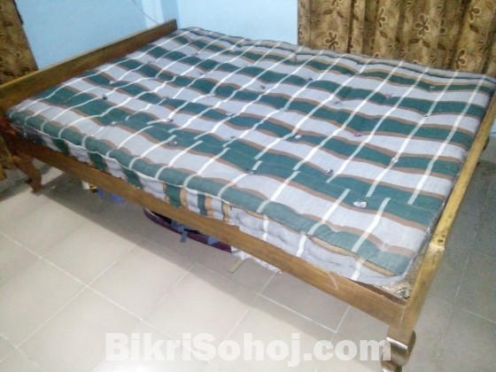 Single shill korai wood bed